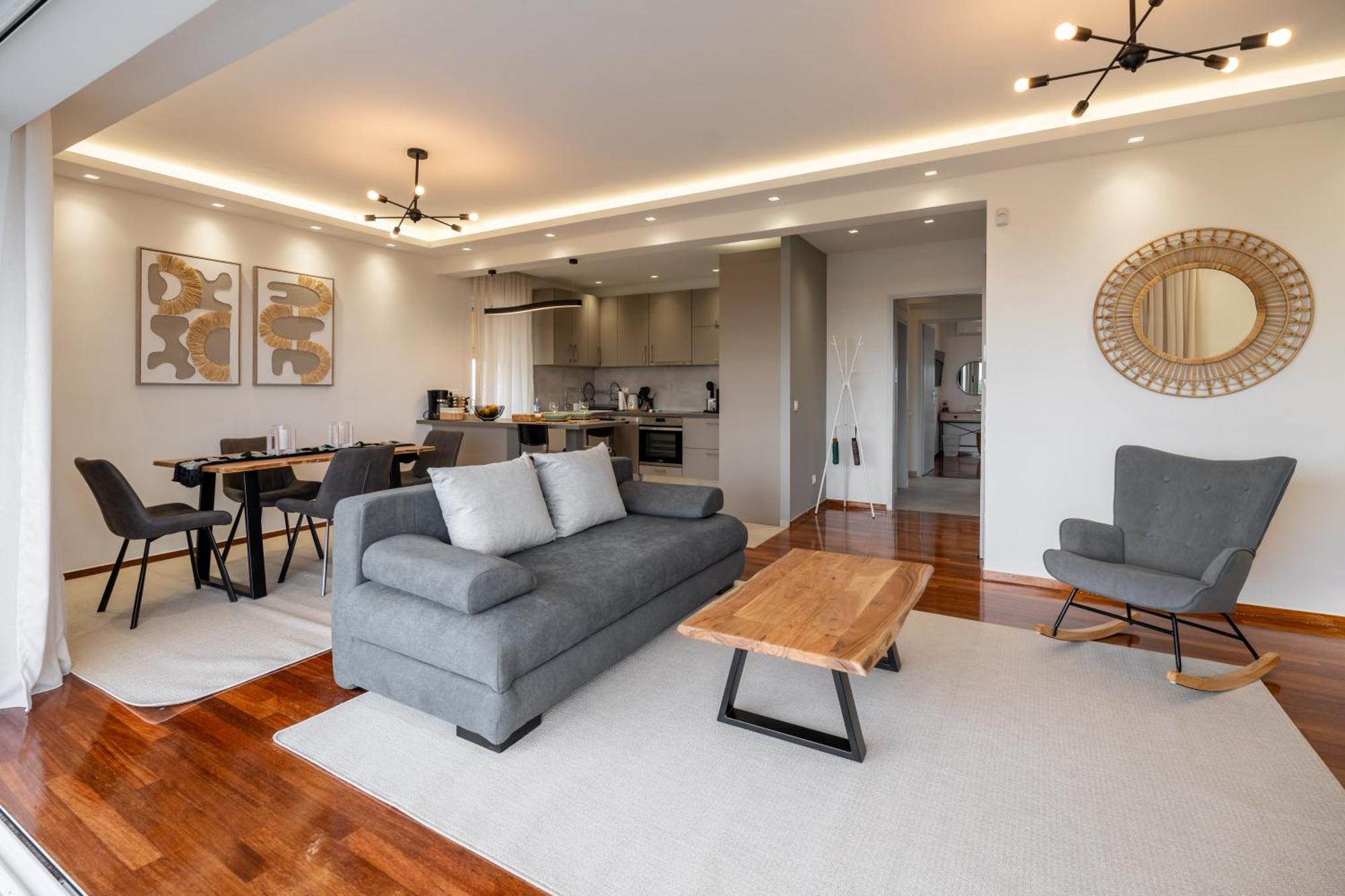 Sesilia Sea View Apartment Athena Bagian luar foto