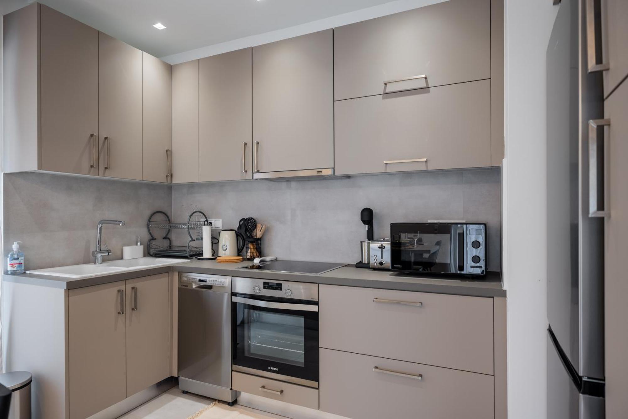 Sesilia Sea View Apartment Athena Bagian luar foto