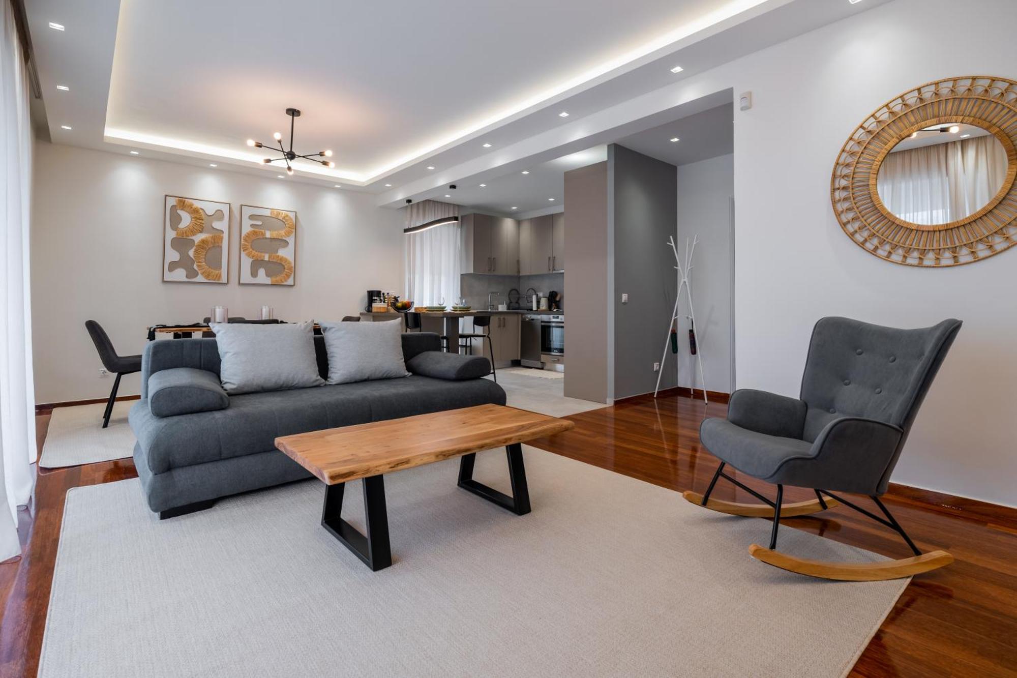Sesilia Sea View Apartment Athena Bagian luar foto