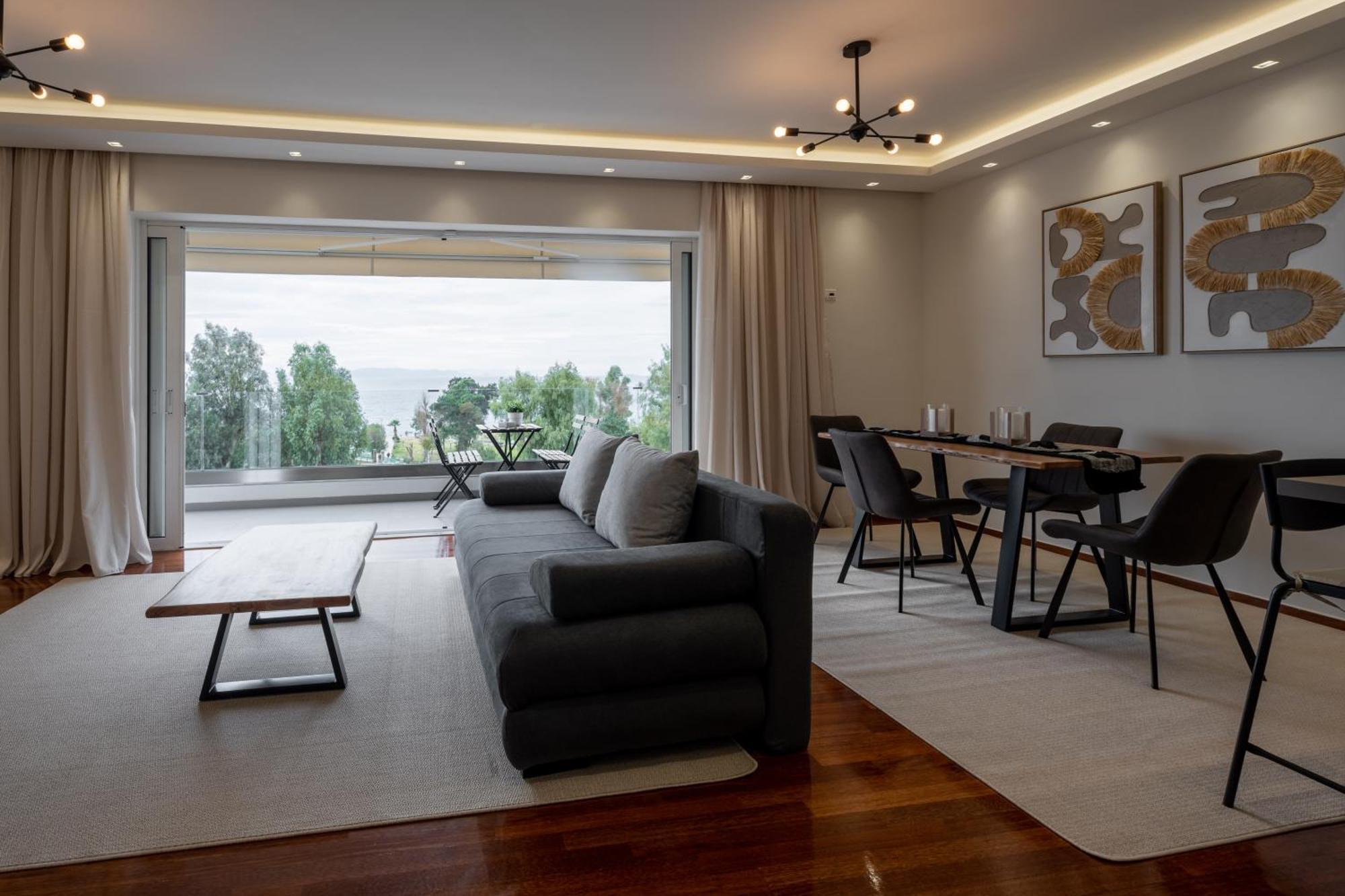 Sesilia Sea View Apartment Athena Bagian luar foto